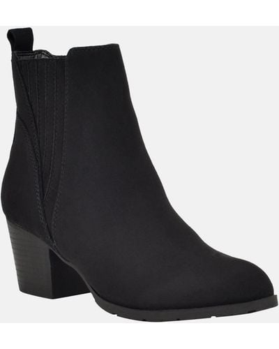 Guess Factory Stared Ankle Booties - Black