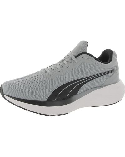 PUMA Scend Pro Engineered Fade Fitness Workout Running & Training Shoes - Gray