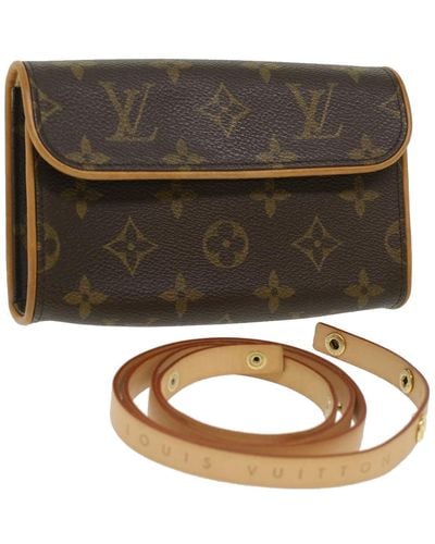 Louis Vuitton Pochette Florentine Canvas Shoulder Bag (pre-owned) - Metallic