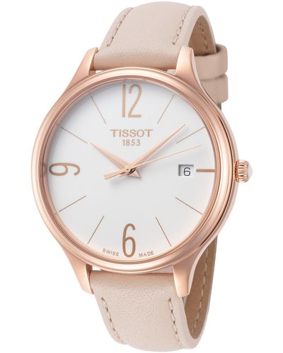 Tissot T1032103601700 Bella Ora 38mm Quartz Watch - Pink