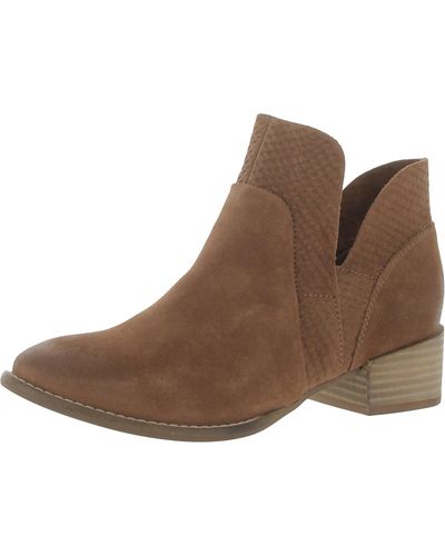 Seychelles Score Leather Ankle Booties - Brown