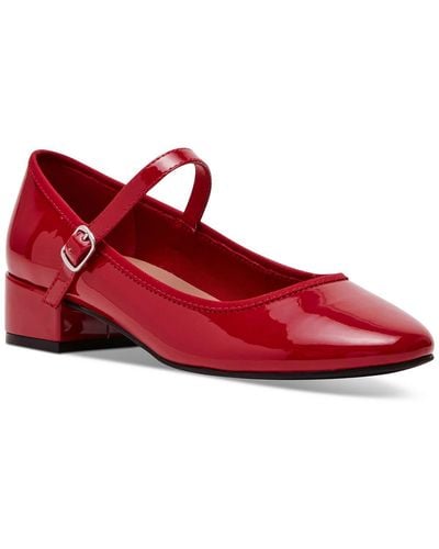 Madden Girl Tutu Patent Leather Dressy Mary Janes - Red