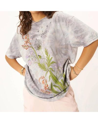 Project Social T Make A Wish Dyed Relaxed Tee - Gray