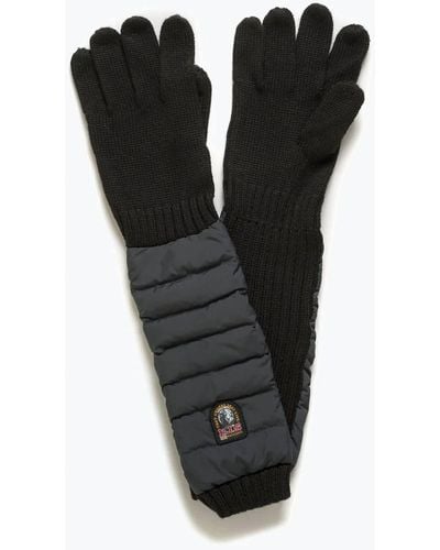 Parajumpers Puffer Gloves Black
