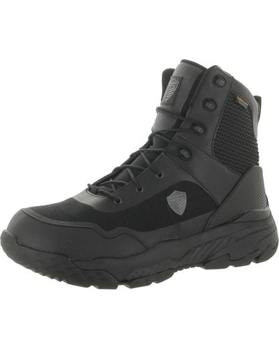 Skechers Waterproof Ankle Work & Safety Boot - Black