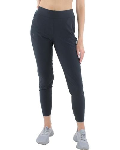 On Shoes Run Clouds Lightweight Stretch Athletic leggings - Blue