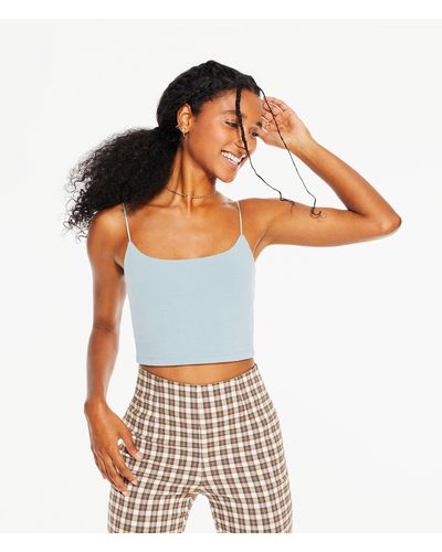 Aéropostale Seriously Soft Lace-Trim Cropped Bungee Cami