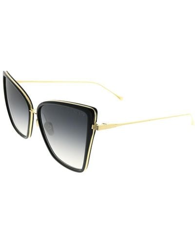 Dita Eyewear Sunbird 21013-a-blk-gld-59 Cat-eye Sunglasses - Black