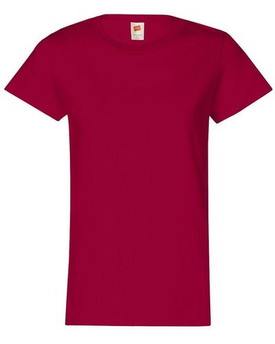 Hanes Essential-t T-shirt - Red