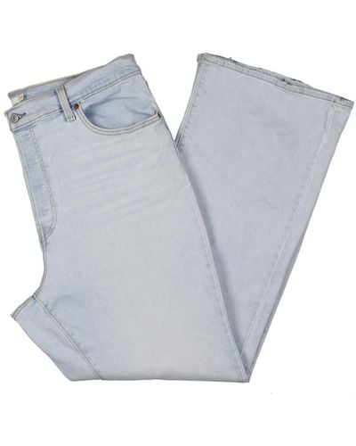 Levi's Plus Light Wash High Rise Bootcut Jeans - Blue