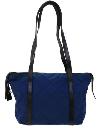 Prada Synthetic Shoulder Bag (pre-owned) - Blue