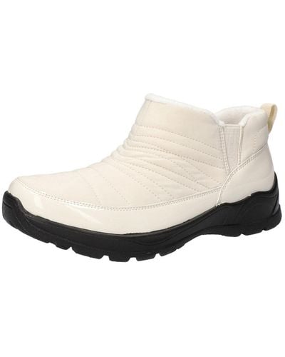 Easy Street Jax Water Resistant Ankle Winter & Snow Boots - Natural