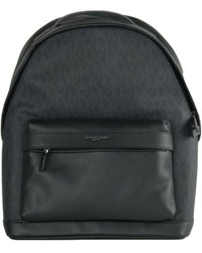 Michael Kors Black Leather Russel Backpack