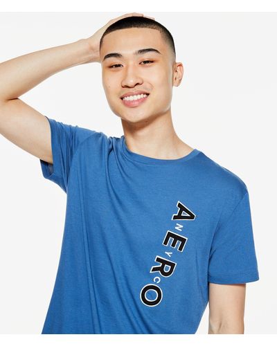 Aéropostale New York City 87 Graphic Tee - Blue