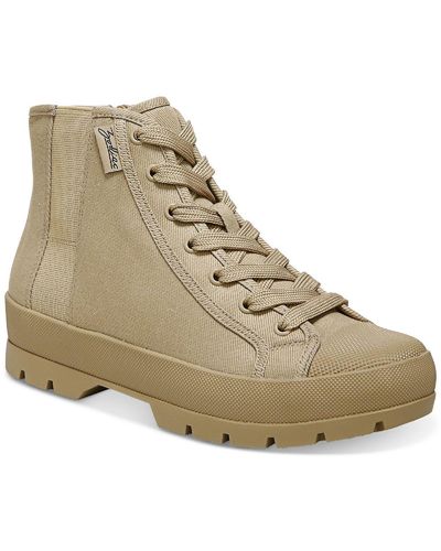 Zodiac Logan Canvas Lifestyle High-top Sneakers - Natural