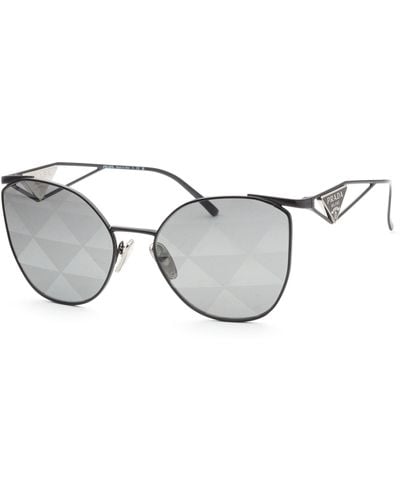 Prada 59mm Sunglasses - Metallic