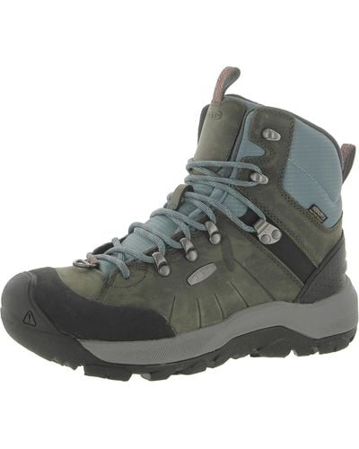 Keen Leather Outdoor Hiking Boots - Gray