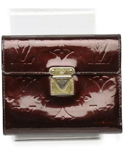 Louis Vuitton Koala Patent Leather Wallet (pre-owned) - Brown