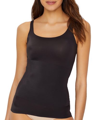 Tc Fine Intimates No Side Show Firm Control Shaping Camisole - Black