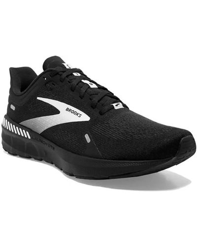 Brooks Launch Gts 9 Running Shoes - Medium Width - Black