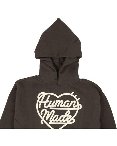 Human Made Heart Logo Hoodie in Black for Men