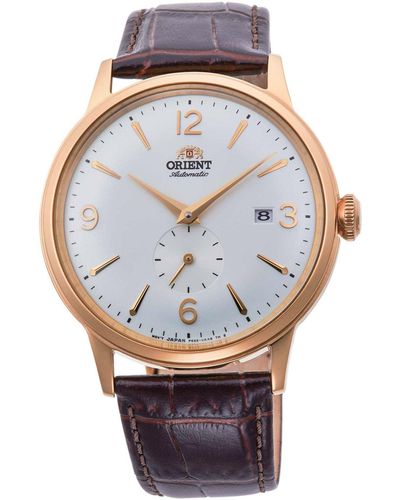 Orient Ra-ap0004s10b Classic Bambino 41mm Manual-wind Watch - Gray