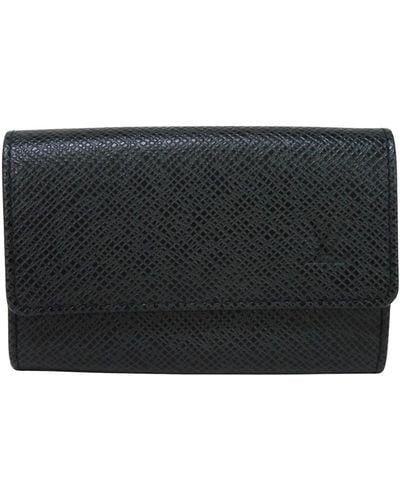 Louis Vuitton 6 Key Holder Leather Wallet (pre-owned) - Black