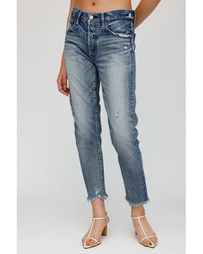 Moussy Merry Tapered Jeans - Blue