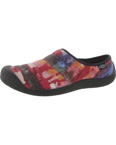 Keen Howser Quilted Lifestyle Slide Slippers - Red