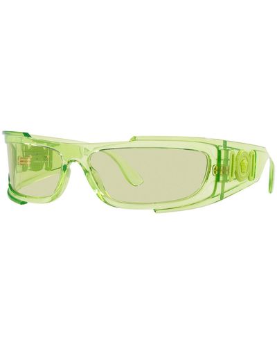 Versace 67mm Transparent Sunglasses Ve4446-541471-67 - Green