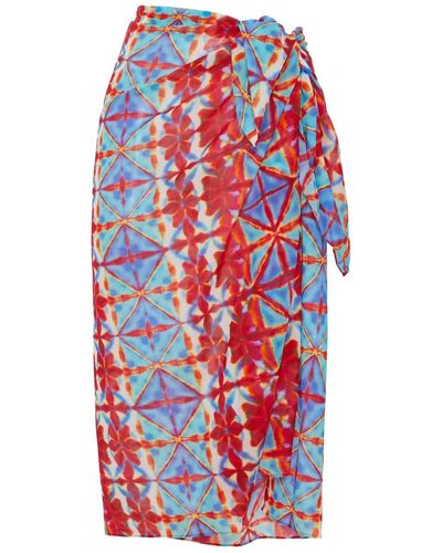 Marie Oliver Selena Sarong - Red