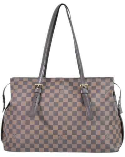 Louis Vuitton Chelsea Canvas Shoulder Bag (pre-owned) - Gray
