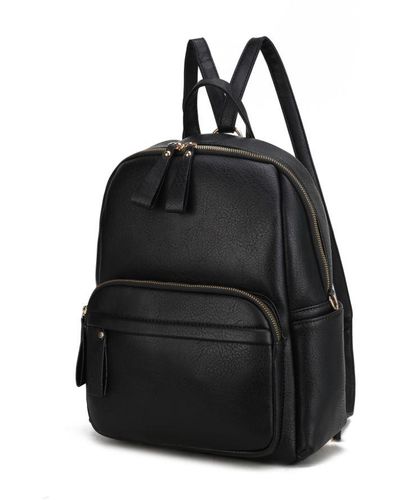MKF Collection by Mia K Yolane Backpack Convertible Crossbody Bag - Black