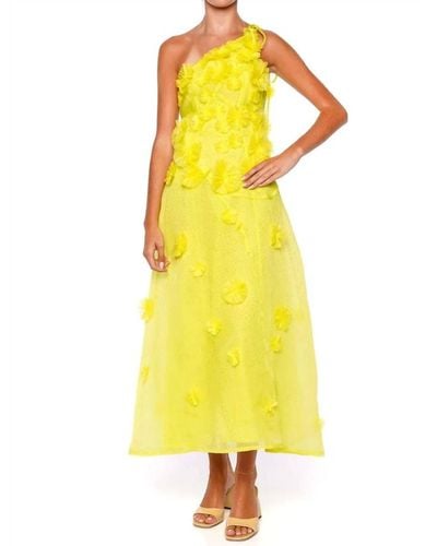 Rachel Gilbert Whitley Dress - Yellow