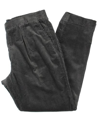Polo Ralph Lauren Corduroy Mid Rise Chino Pants - Black
