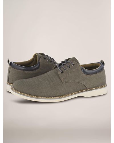 Members Only Chambray Oxford Shoes - Green