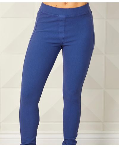 French Kyss High Waisted jegging - Blue