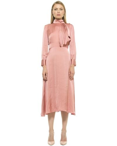 Alexia Admor Brooklyn Midi Dress - Pink