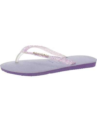 Havaianas Slip-on Thong Flip-flops - Purple