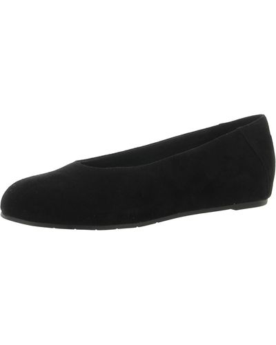 Eileen Fisher Una Slip On Comfort Flats Shoes - Black