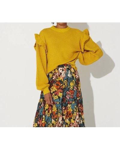 Cleobella Yara Sweater - Yellow