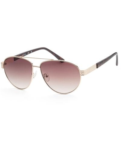 Guess 60mm Sunglasses Gf0414-32f - Pink