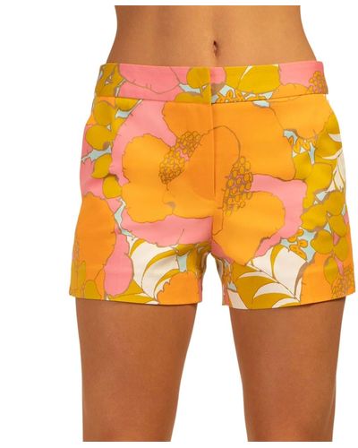 Trina Turk Corbin Shorts - Orange