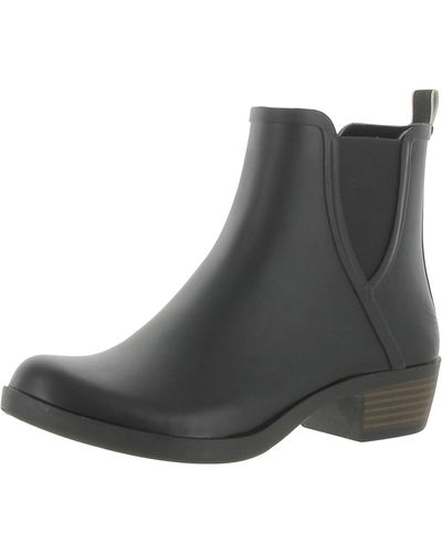 Lucky Brand Bunita Waterproof Ankle Rain Boots - Gray