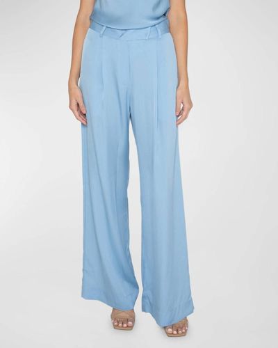 Nouvelle Silk95five Mayfair Pants - Blue