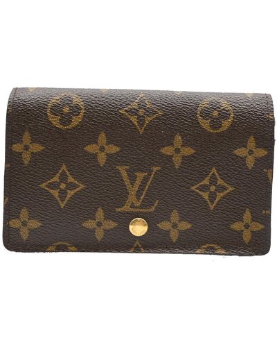 Louis Vuitton Trésor Canvas Wallet (pre-owned) - Brown
