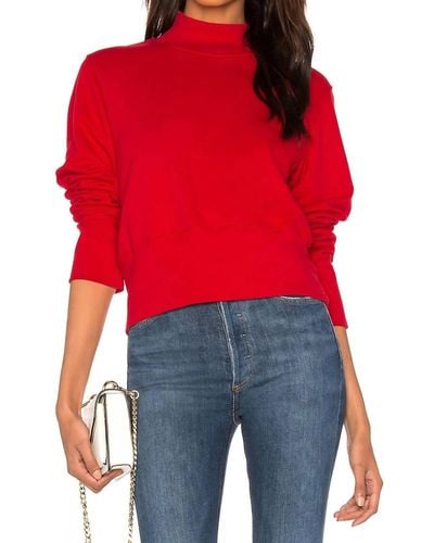 Cotton Citizen Milan Sweatshirt - Red