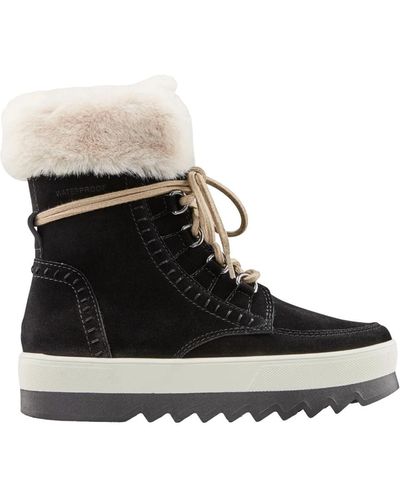 Cougar Shoes Vanetta Suede Waterproof Winter Boot - Black