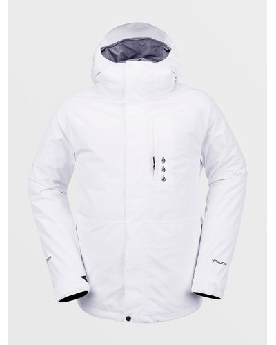 Volcom Dua Insulated Gore Jacket - White