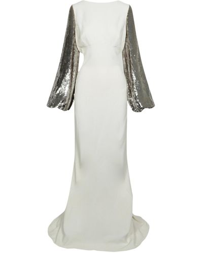 Stella McCartney Oberon Sequin-embellished Gown - White